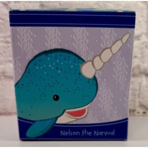 *BRAND NEW* Scentsy Buddy Nelson the Narwal Retired